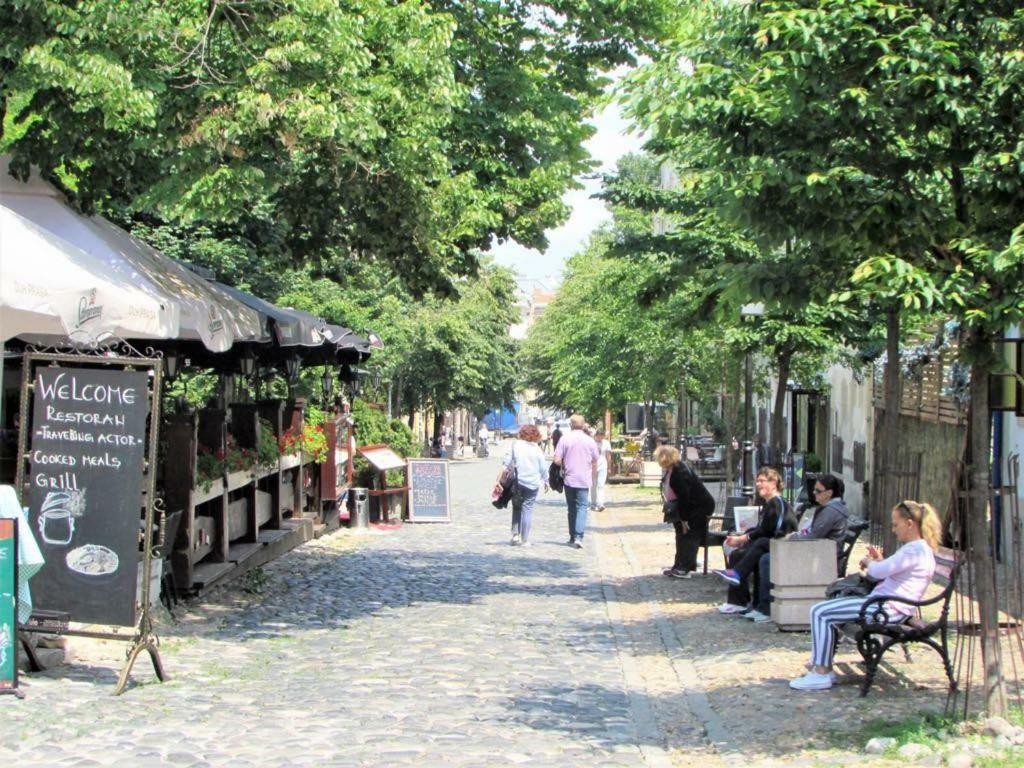 Skadarlija City Break Belgrad Exteriör bild